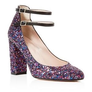 Kate Spade Baneera glitter heels